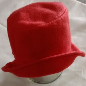 Stylish Red Bucket Hat
